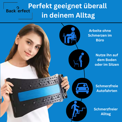 BackPerfect-Rückendehner für effektive Rückenentspannung und Schmerzlinderung zu Hause