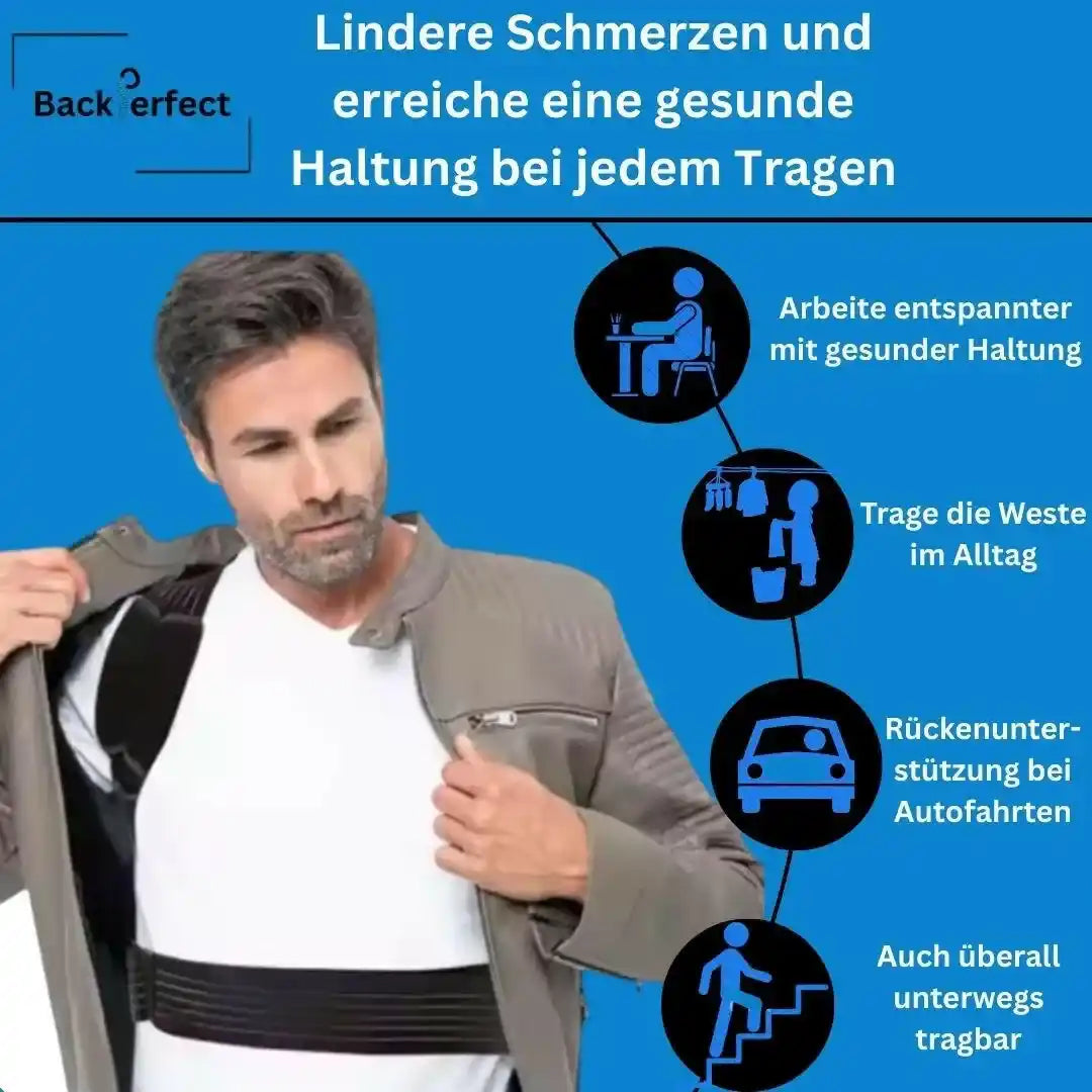 BackPerfect-Haltungsweste